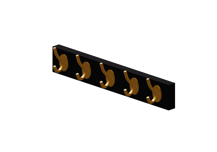 Accesorios 3D - Perchero metálico - Kare - Classico - 87099... Accesorios 3D - Perchero metálico - Kare - Classico - 87099...