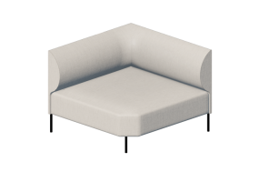 Divani 3D - Divano in tessuto - Kare - Chiara - 86037