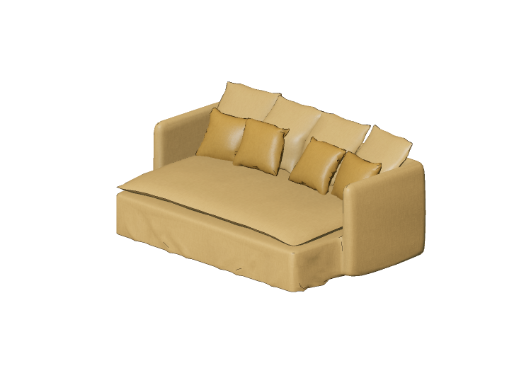 Divans 3D - Canapé en tissu - Kare - Boho - 86518 - Kare Divans 3D - Canapé en tissu - Kare - Boho - 86518 - Kare
