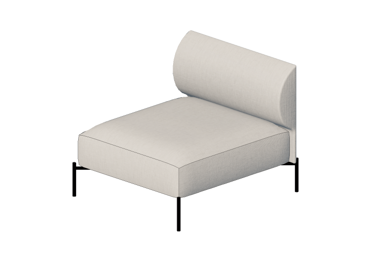 3D Sessel und Sofas - Sofa aus Stoff - Kare - Chiara -... 3D Sessel und Sofas - Sofa aus Stoff - Kare - Chiara -...