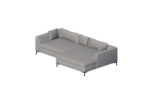 Divani 3D - Divano in tessuto - Kare - Gianni - 85981