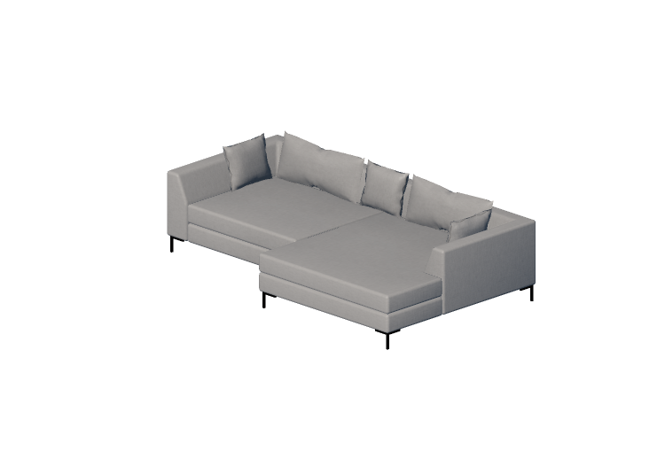 3D Sessel und Sofas - Sofa aus Stoff - Kare - Gianni -... 3D Sessel und Sofas - Sofa aus Stoff - Kare - Gianni -...