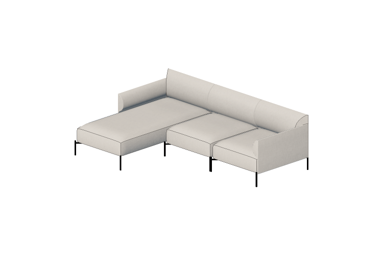 Divans 3D - Canapé en tissu - Kare - Chiara - 86041 - Kare Divans 3D - Canapé en tissu - Kare - Chiara - 86041 - Kare