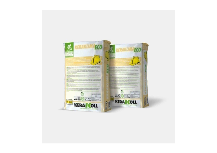 Colle et produit de ragréage minéral Kerakoll pour système... Colle et produit de ragréage minéral Kerakoll pour système...