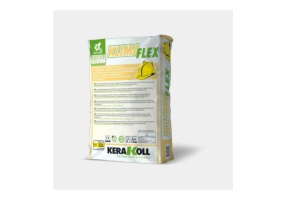 Colle et produit de ragr&eacute;age min&eacute;ral Kerakoll pour syst&egrave;me d'isolation thermique - Klima Flex