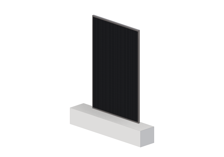 3D Solarmodul - Modul mit Zelle halfcut, 182mm silber -... 3D Solarmodul - Modul mit Zelle halfcut, 182mm silber -...