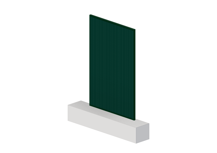 Panneau solaire 3D - Panneau avec cellule halfcut de 182mm... Panneau solaire 3D - Panneau avec cellule halfcut de 182mm...