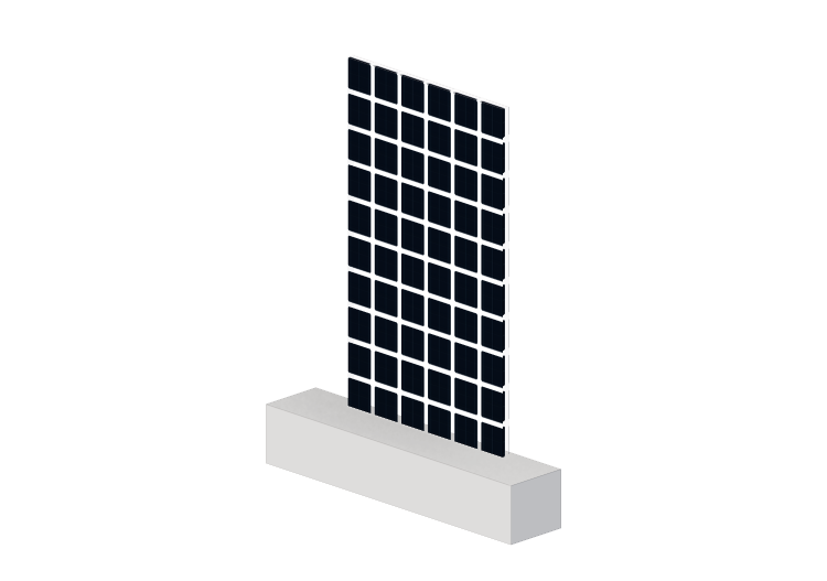 Pannello solare 3D - Pannello trasparente con cella da... Pannello solare 3D - Pannello trasparente con cella da...