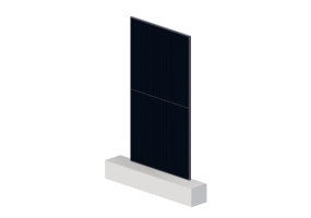Painel com c&eacute;lula halfcut de 210mm fundo escuro
