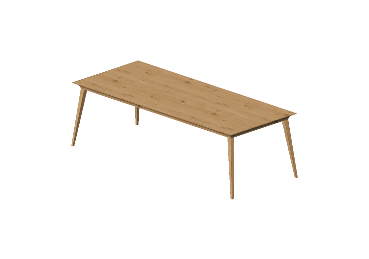 3D Tables - Rectangular Table - Stua - Lau - STUA 3D Tables - Rectangular Table - Stua - Lau - STUA