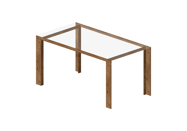 3D Tables - Rectangular Table - Stua - Deneb - STUA 3D Tables - Rectangular Table - Stua - Deneb - STUA