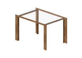 Tavoli 3D - Tavolo rettangolare - Stua - Deneb