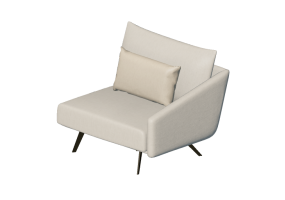 Chairs and Sofas 3D - Module for sofa - Stua - Costura HM HD