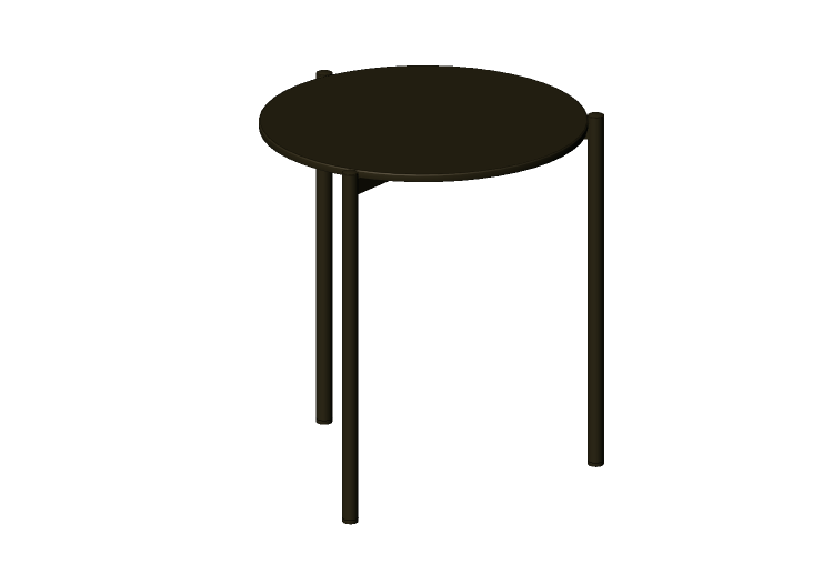 Mesitas 3D - Mesa circular - Stua - Pausa - STUA Mesitas 3D - Mesa circular - Stua - Pausa - STUA