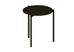 Tavolini 3D - Tavolo circolare - Stua - Pausa