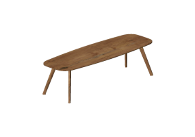Tavolini 3D - Tavolo rettangolare - Stua - Solapa