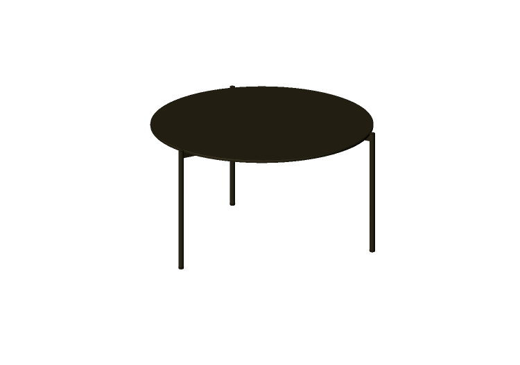 Mesitas 3D - Mesa circular - Stua - Pausa - STUA Mesitas 3D - Mesa circular - Stua - Pausa - STUA