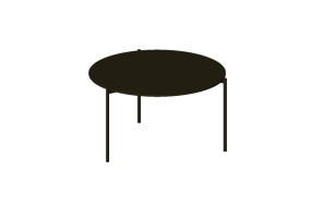 Tavolini 3D - Tavolo circolare - Stua - Pausa