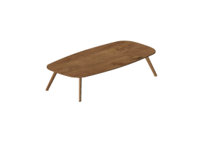 Tavolini 3D - Tavolo rettangolare - Stua - Solapa