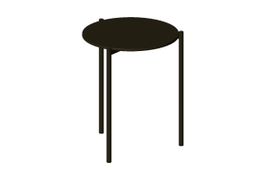 Mesinhas 3D - Mesa circular - Stua - Pausa