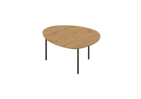 Tavolini 3D - Tavolino rettangolare - Stua - Eclipse L