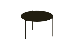 3D Coffe Tables - Circular table - Stua - Pausa
