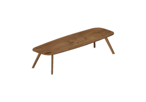 Mesitas 3D - Mesa rectangular - Stua - Solapa