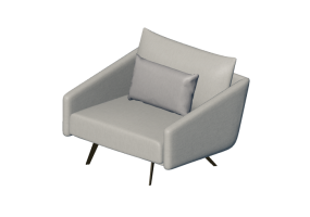 Divani 3D - Poltrona - Stua - Costura HMID