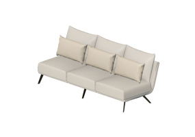 Chairs and Sofas 3D - Module for sofa - Stua - Costura HL