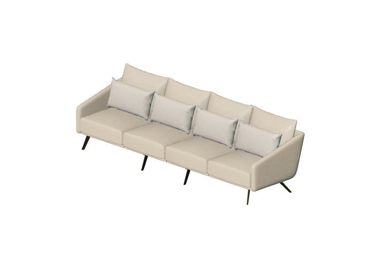 Poltronas y Sofás 3D - Sofá - Stua - Costura HRID HR - STUA Poltronas y Sofás 3D - Sofá - Stua - Costura HRID HR - STUA