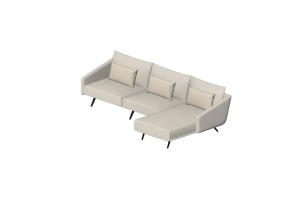 3D Sessel und Sofas - Sofa - Stua - Costura HSID HC