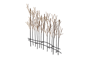 Accessori 3D - Appendiabiti in metallo - Kare - Bush - 80782