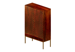 Armadi 3D - Armadio in legno - Kare - Muskat - 84921