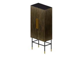Armoires 3D - Armoire en métal - Kare - Oro - 84706