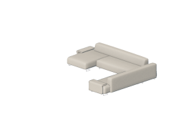 Divani 3D - Composizione divano - Moroso - Lowland - LL0 - CE1