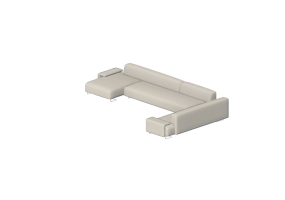 Divani 3D - Composizione divano - Moroso - Lowland - LL0 - CD2