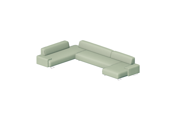 Sofás 3D - Composição do sofá - Moroso - Lowland - LL0 -... Sofás 3D - Composição do sofá - Moroso - Lowland - LL0 -...