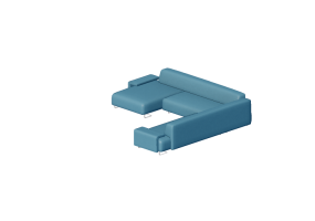 Divani 3D - Composizione divano - Moroso - Lowland - LL0 - CI7