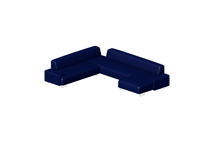 Chairs and Sofas 3D - Sofa composition - Moroso - Lowland -... Chairs and Sofas 3D - Sofa composition - Moroso - Lowland -...