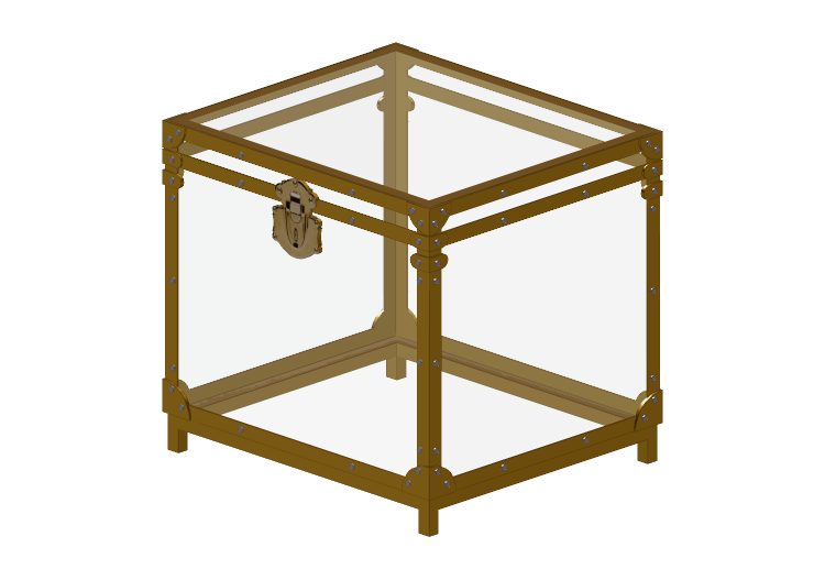 3D Tables - Glass coffee table - Kare - Gala - 84121 - Kare 3D Tables - Glass coffee table - Kare - Gala - 84121 - Kare