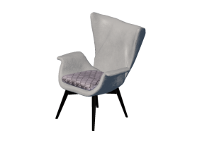 Divani 3D - Poltrona in pelle - Kare - Tudor - 84425