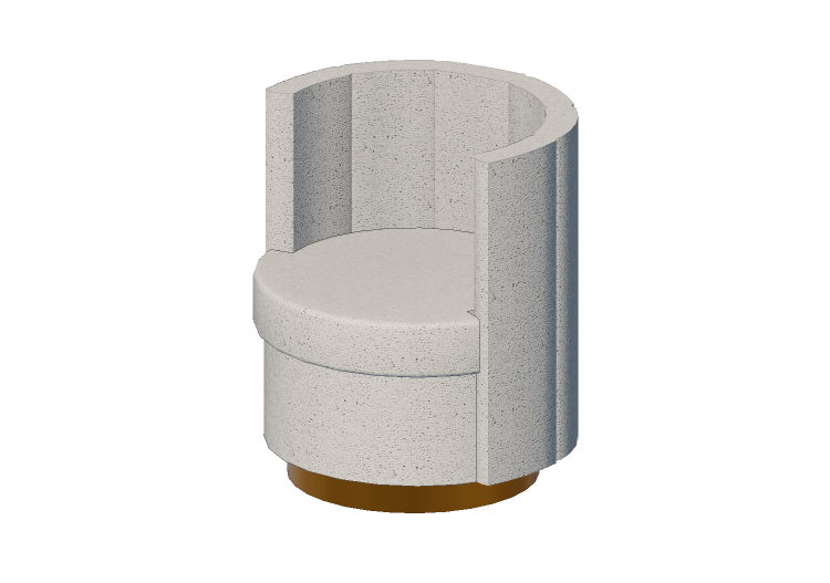 Divani 3D - Poltrona in tessuto - Kare - Silhouette - 84322... Divani 3D - Poltrona in tessuto - Kare - Silhouette - 84322...
