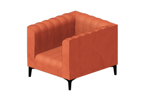 Divani 3D - Poltrona in pelle - Kare - Celebrate - 84216