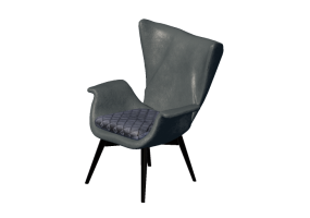 Divani 3D - Poltrona in pelle - Kare - Tudor - 84424