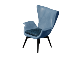 Divani 3D - Poltrona in pelle - Kare - Tudor - 84776