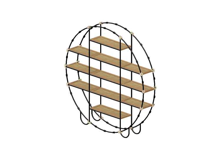 Librerie 3D - Scaffale in legno - Kare - Jungle Bamboo -... Librerie 3D - Scaffale in legno - Kare - Jungle Bamboo -...