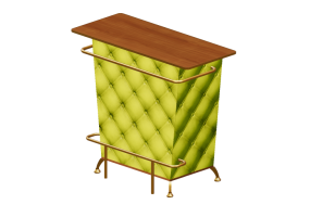 Mobili 3D - Mobile bar in legno - Kare - Lady Rock - 84407