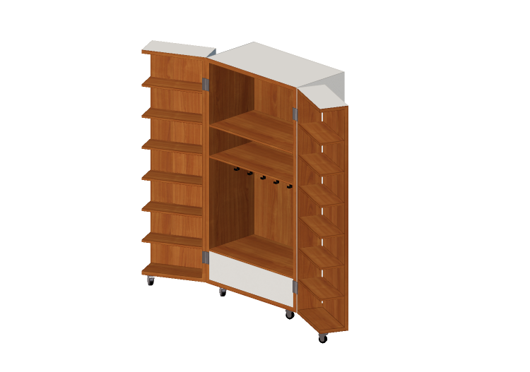Muebles 3D - Zapatero de madera - Kare - Croco - 84273 -... Muebles 3D - Zapatero de madera - Kare - Croco - 84273 -...