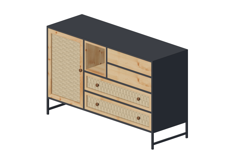 Muebles 3D - Aparador de madera - Kare - Bistro - 84284 -... Muebles 3D - Aparador de madera - Kare - Bistro - 84284 -...