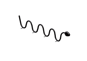 Accessori 3D - Appendiabiti in metallo - Kare - Snake - 84803